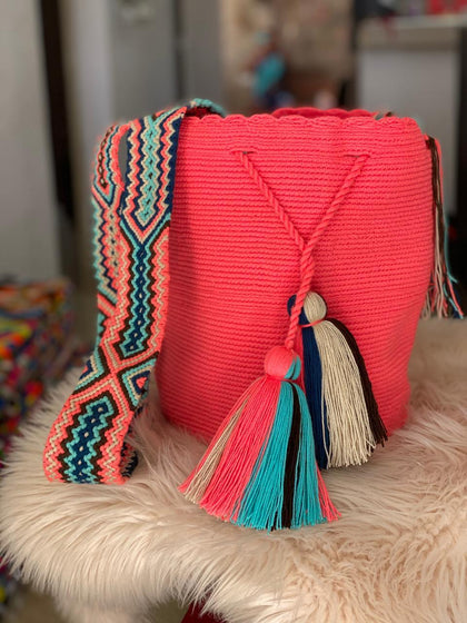 Wayuu Bags - Solid color