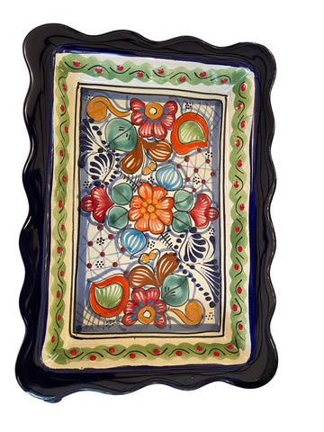 Talavera Tray Green